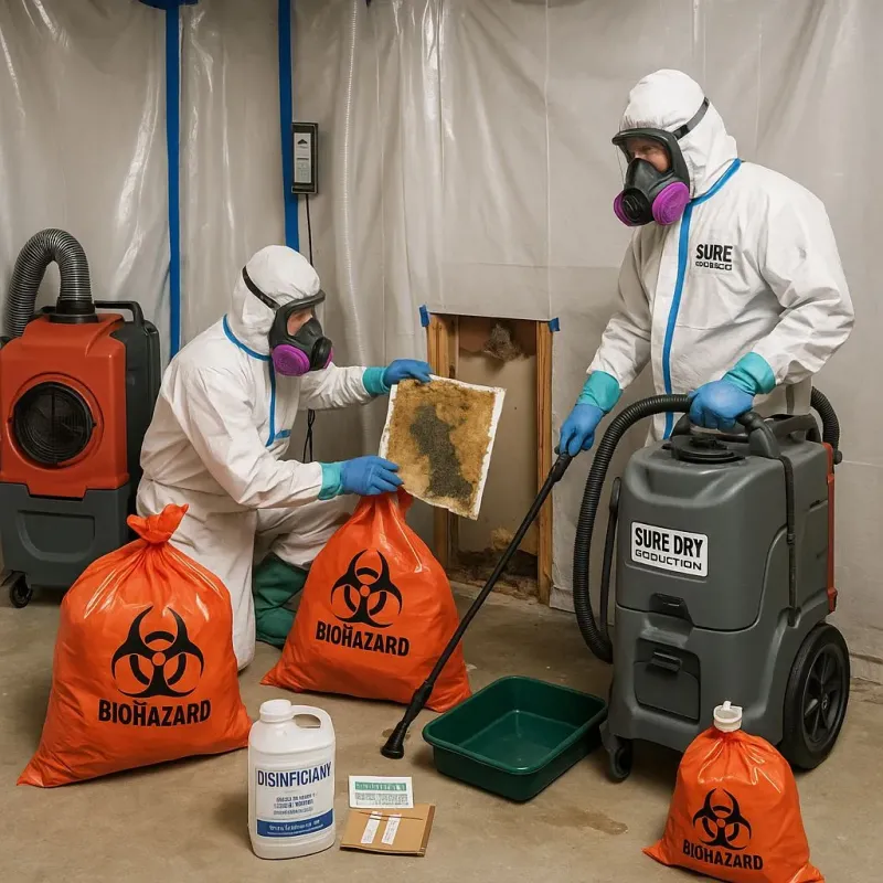 Contaminated Water Handling Protocols process in Juniata County, PA