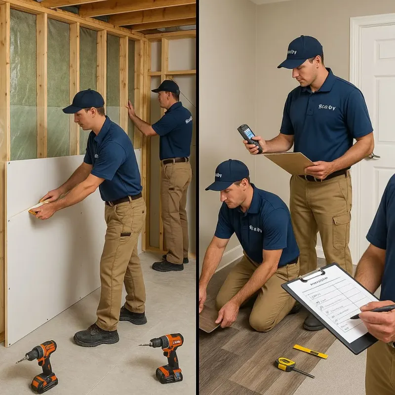 Repairs and Reconstruction process in Juniata County, PA